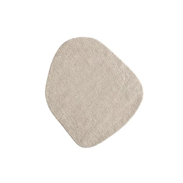 Nanimarquina - Little Stone-Wool Teppich 7 - hellbraun/Neuseeland-Wolle/70x günstig online kaufen