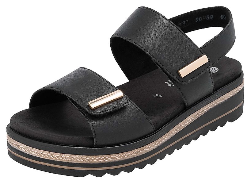 Remonte Keilsandalette, Riemchensandale, Bequemschuh mit Schmuckelementen günstig online kaufen