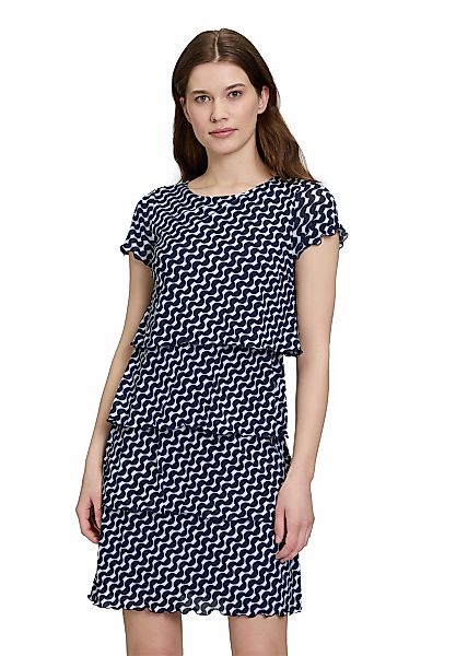 Betty Barclay Sommerkleid "Betty Barclay Stufenkleid mit Rundhalsauschnitt" günstig online kaufen