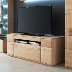 TV Board aus Eiche hell 50 cm tief günstig online kaufen