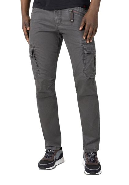 Timezone Herren Cargo Hose REGULAR BENTZ - Regular Fit - Beige Blau Grau Gr günstig online kaufen