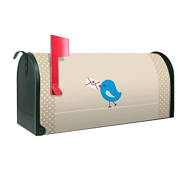 Banjado Amerikanischer Briefkasten Grün 48x22x16cm US Mailbox Letterbox Pos günstig online kaufen