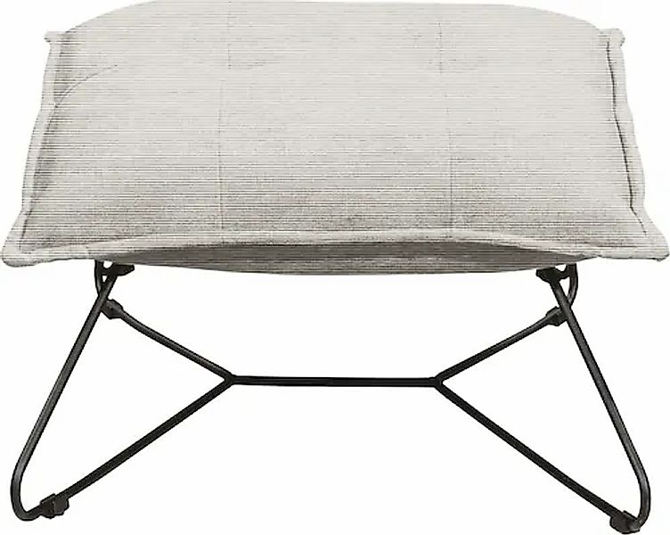 ED EXCITING DESIGN Hocker »Vico«, mit Design-Gestell aus schwarzem Metall, günstig online kaufen