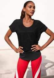 LASCANA ACTIVE Funktionsshirt 2 in 1 T-Shirt im Layer-Design günstig online kaufen