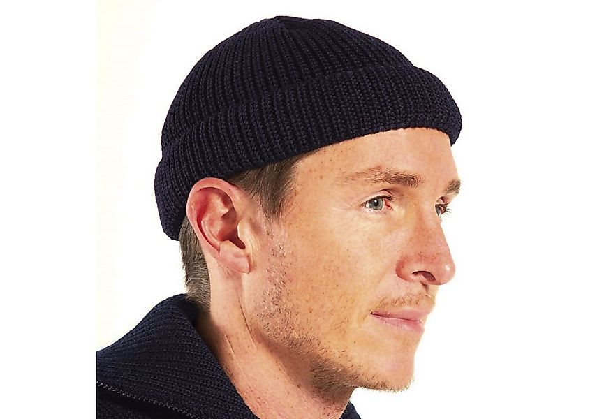 modAS Strickmütze 1078-2 Schippermütze Wollmütze - Wintermütze aus 100% Sch günstig online kaufen