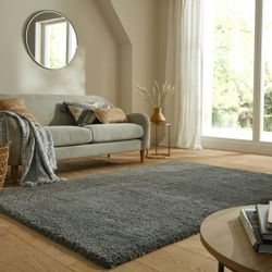 FLAIR RUGS Hochflor-Teppich "Feather" rechteckig 40 mm Höhe günstig online kaufen