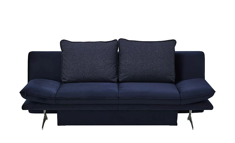 Schlafsofa - blau - 211 cm - 90 cm - 101 cm - Polstermöbel > Sofas > Einzel günstig online kaufen