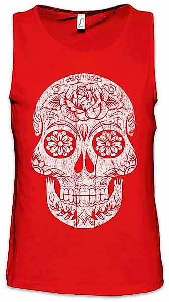 Urban Backwoods Tanktop Mexican Sugar Skull I Ärmelloses T-Shirt Schädel To günstig online kaufen