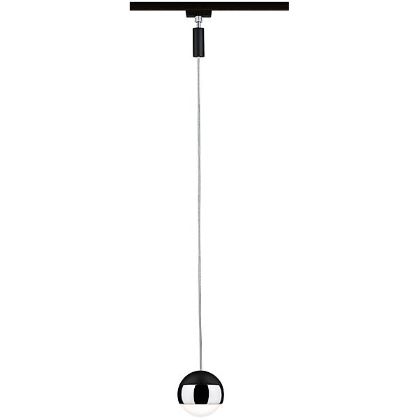 Paulmann "URail Pendel Capsule II 400lm 6,3W 2700K dimmbar 230V Schwarz mat günstig online kaufen