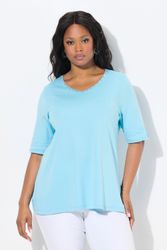 Ulla Popken T-Shirt Pima Cotton Shirt günstig online kaufen