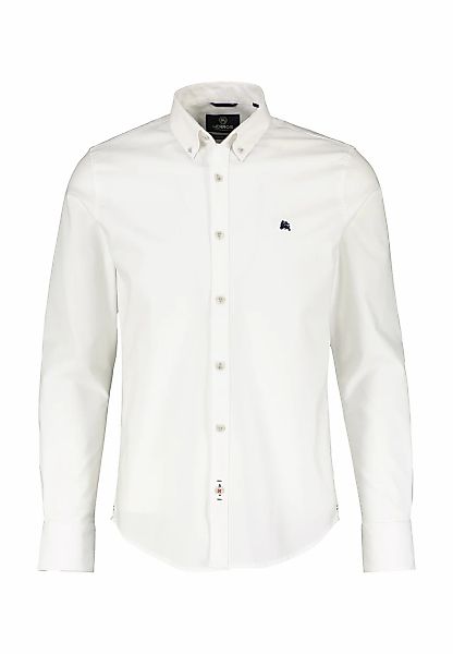 LERROS Langarmhemd "LERROS Oxfordhemd, unifarben" günstig online kaufen