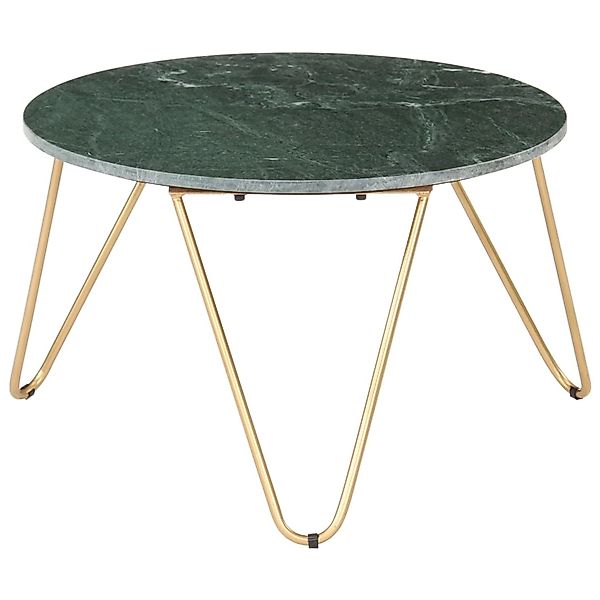 vidaXL Couchtisch Grün 65x65x42 cm Echtstein in Marmoroptik 286447 günstig online kaufen