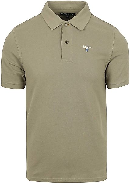 Barbour Pique Poloshirt Dusty Grün - Größe S günstig online kaufen