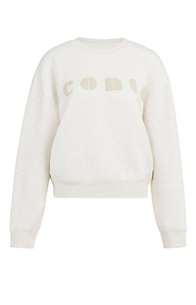 YAYA Sweatjacke Pullover mit Aufschrift günstig online kaufen