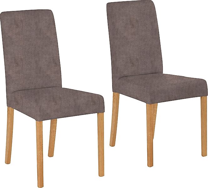 Home affaire 4-Fußstuhl "Bologna" (Set) 6 Stk.Gestell aus Massivholz günstig online kaufen