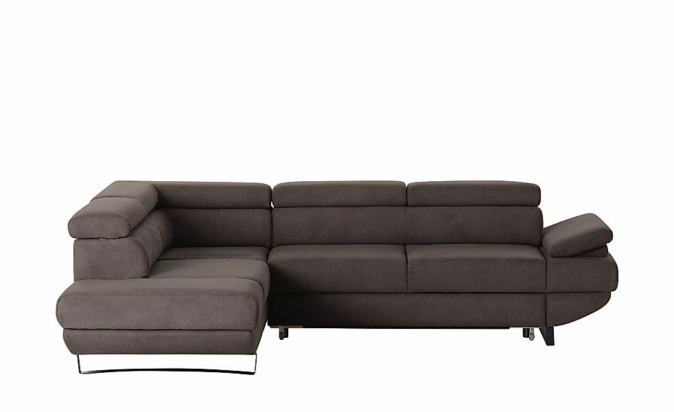 switch Ecksofa aus Mikrofaser Gio ¦ braun ¦ Maße (cm): B: 263 H: 74 T: 200. günstig online kaufen