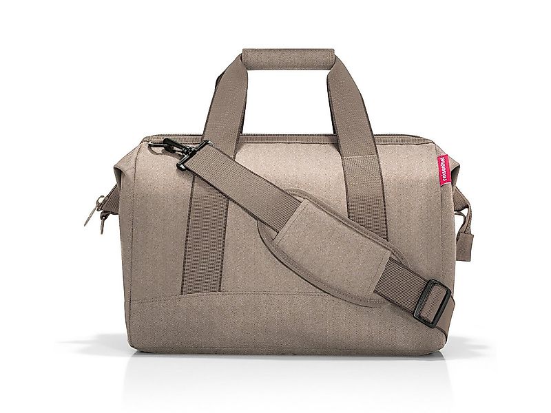 REISENTHEL® Reisetasche allrounder M herringbone mokka günstig online kaufen