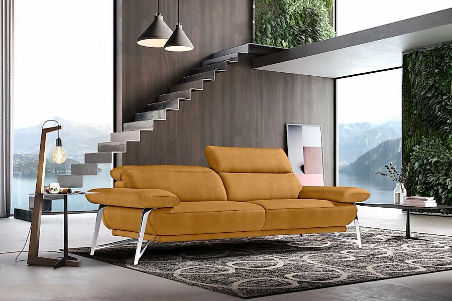 Egoitaliano 2,5-Sitzer "Anais, Designsofa mit hohem Sitzkomfort, Designfuß, günstig online kaufen