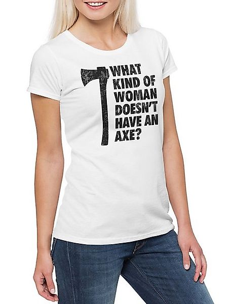 Urban Backwoods Print-Shirt What Kind Of Woman Damen T-Shirt Brooklyn Fun 9 günstig online kaufen