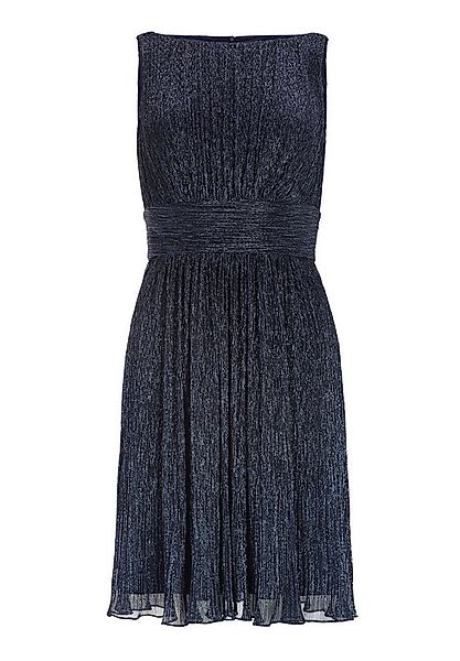 SWING Cocktailkleid - festliches Kleid - Kleid mit Plissee und Lurex Glanzf günstig online kaufen