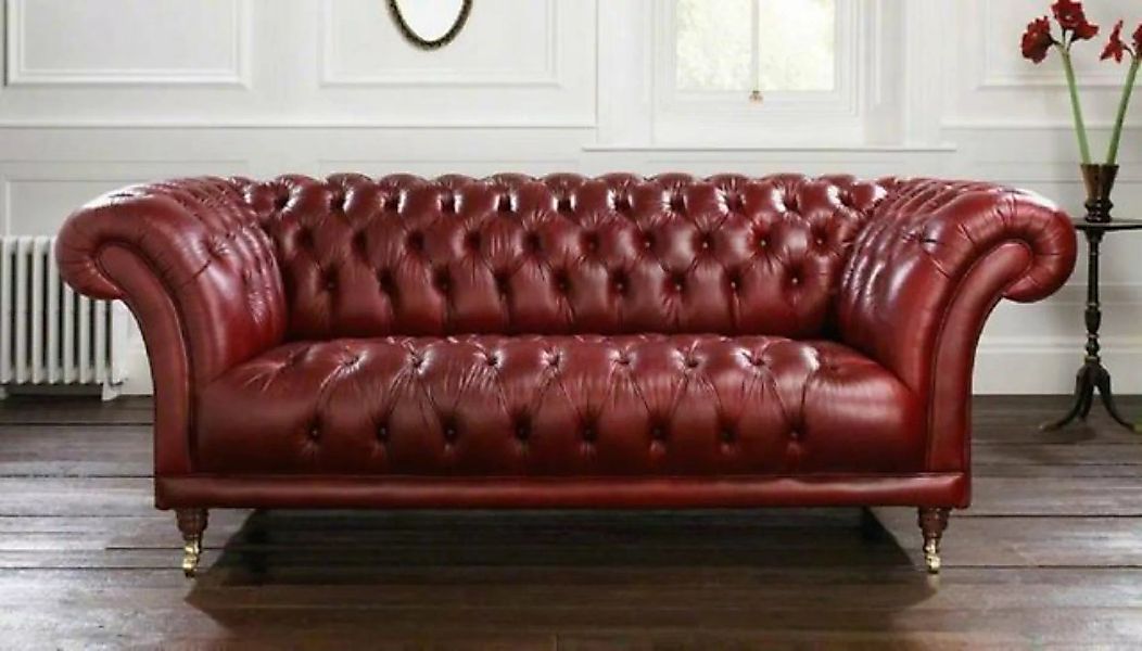 JVmoebel 3-Sitzer XXL Rot Sofa 3 Sitzer Couch Chesterfield Polster Sitz Gar günstig online kaufen