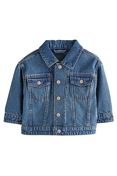 Next Jeansjacke Denim-Jacke aus 100 % Baumwolle günstig online kaufen