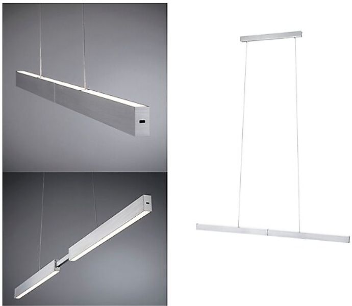 Paulmann LED Pendelleuchte »LED Pendelleuchte Aptare dimmbar«, 2 flammig, M günstig online kaufen