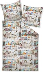 Janine Bettwäsche "Mako-Satin 42139 09" mit Reissverschluss günstig online kaufen