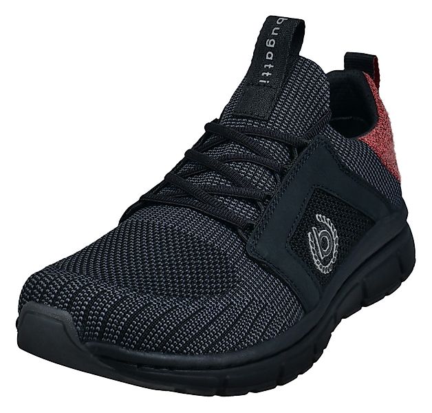 bugatti Sneaker, Schnürschuh, Halbschuh, Freizeitschuh, Kontrastbesatz günstig online kaufen