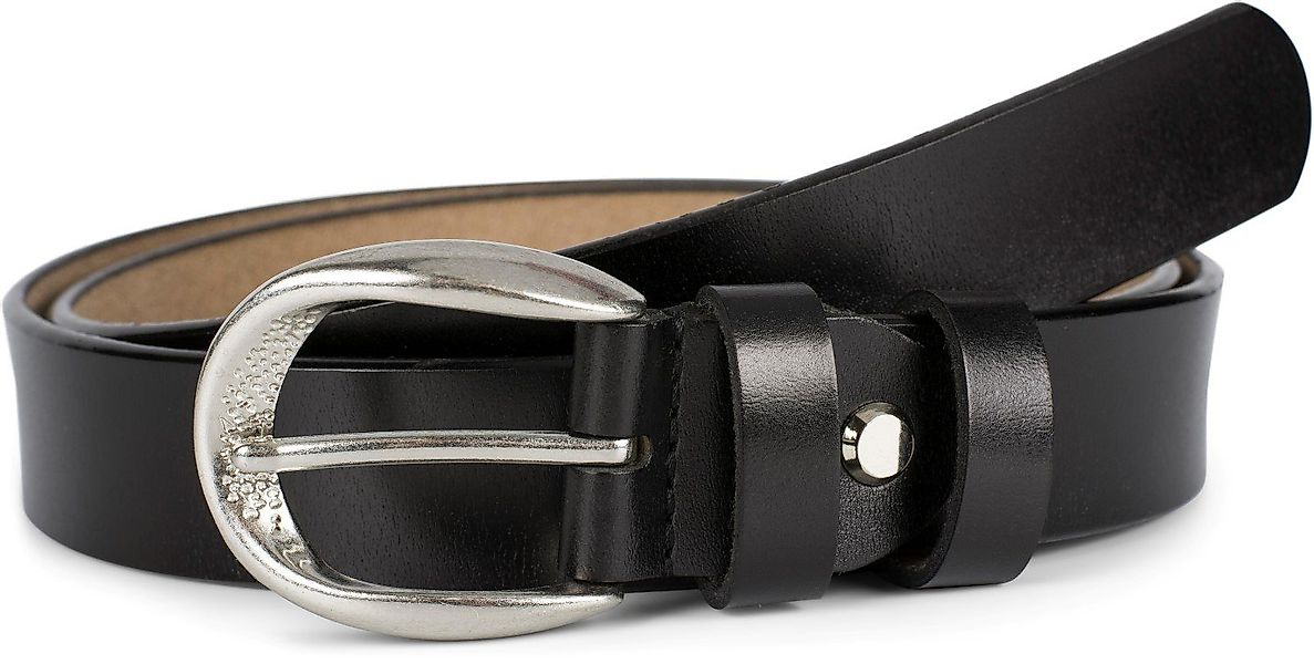 styleBREAKER Ledergürtel Schmaler Unisex Echtleder Gürtel günstig online kaufen
