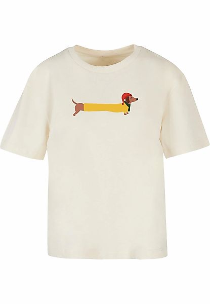 Merchcode T-Shirt "Merchcode Ladies Christmas Dog Tee" 1 Stk. günstig online kaufen