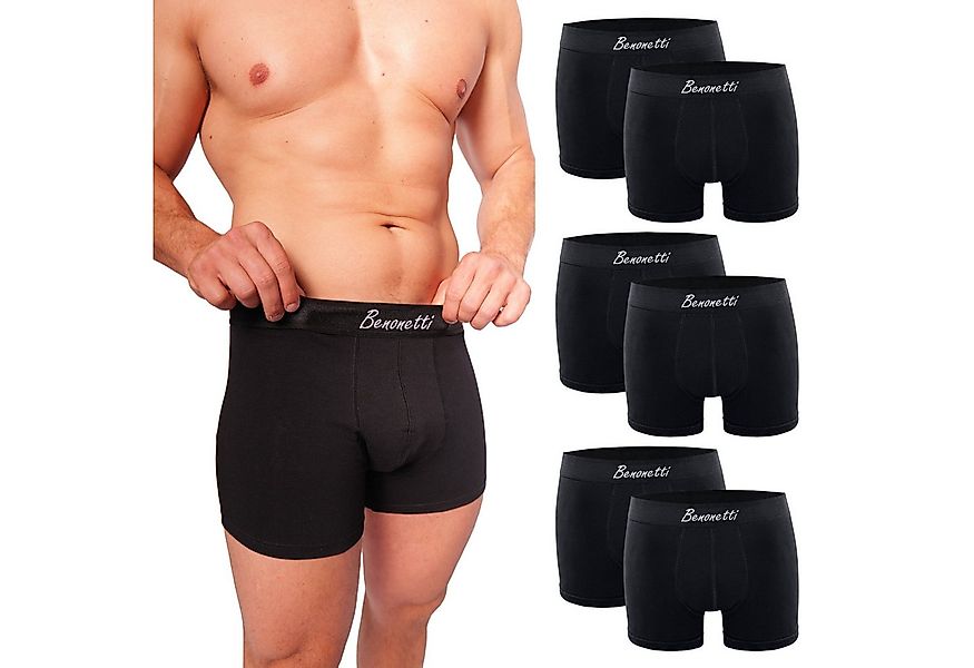 Benonetti Boxershorts weich, langlebig & atmungsaktiv, kein Aufrollen (6 Pa günstig online kaufen