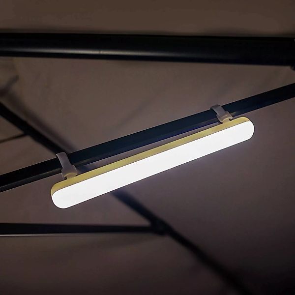 Newgarden LED-Akkuleuchte Banana, IP54, RGBW, Sonnenschirme günstig online kaufen