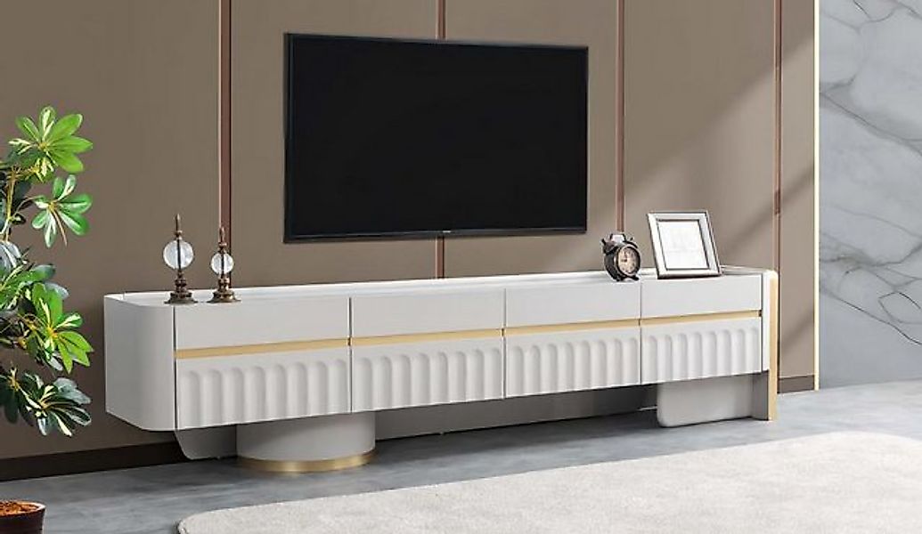 Xlmoebel TV-Schrank TV-Möbel Set Wohnzimmer Fernsehtisch Fernsehwand TV-Reg günstig online kaufen