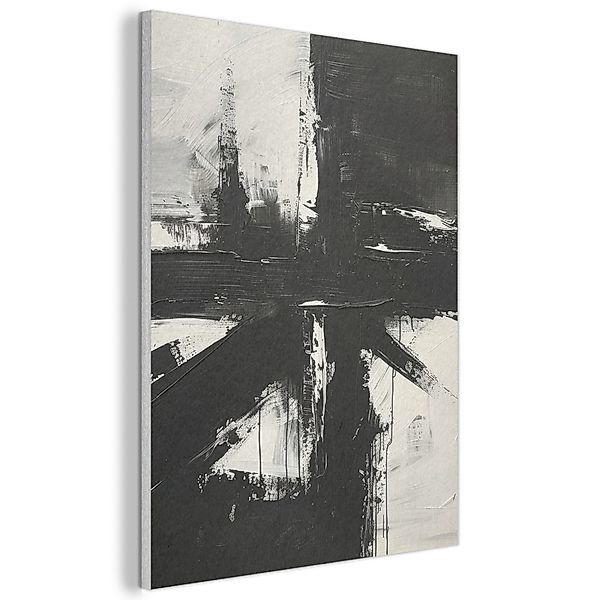 MuchoWow Gemälde Modern - Schwarz und günstig online kaufen