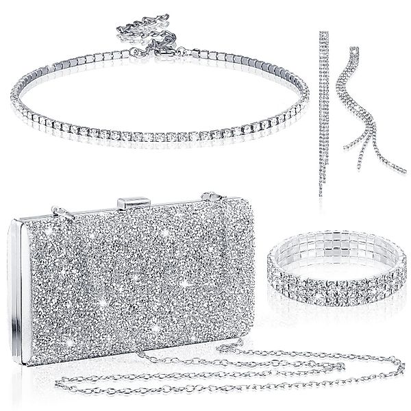 Coonoor Schmuckset 4-teiliges Damen-Schmuckset, Hochzeitsschmuck-Set, (4-tl günstig online kaufen