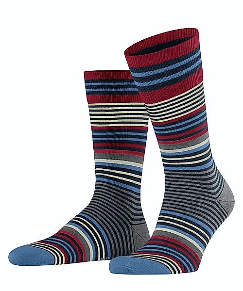 Burlington Socken Stripe (1-Paar) mit hohem Schurwoll-Anteil günstig online kaufen