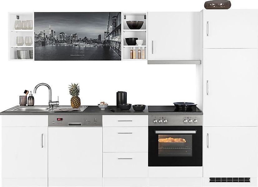 KOCHSTATION Küchenzeile "KS-Paris – Küchen mit einzigartigen Fotomotiven au günstig online kaufen