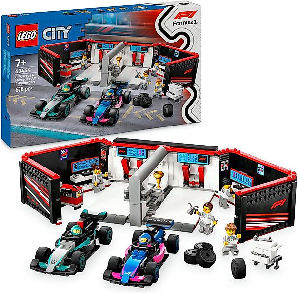 LEGO® F1® Garage mit Mercedes-AMG & günstig online kaufen