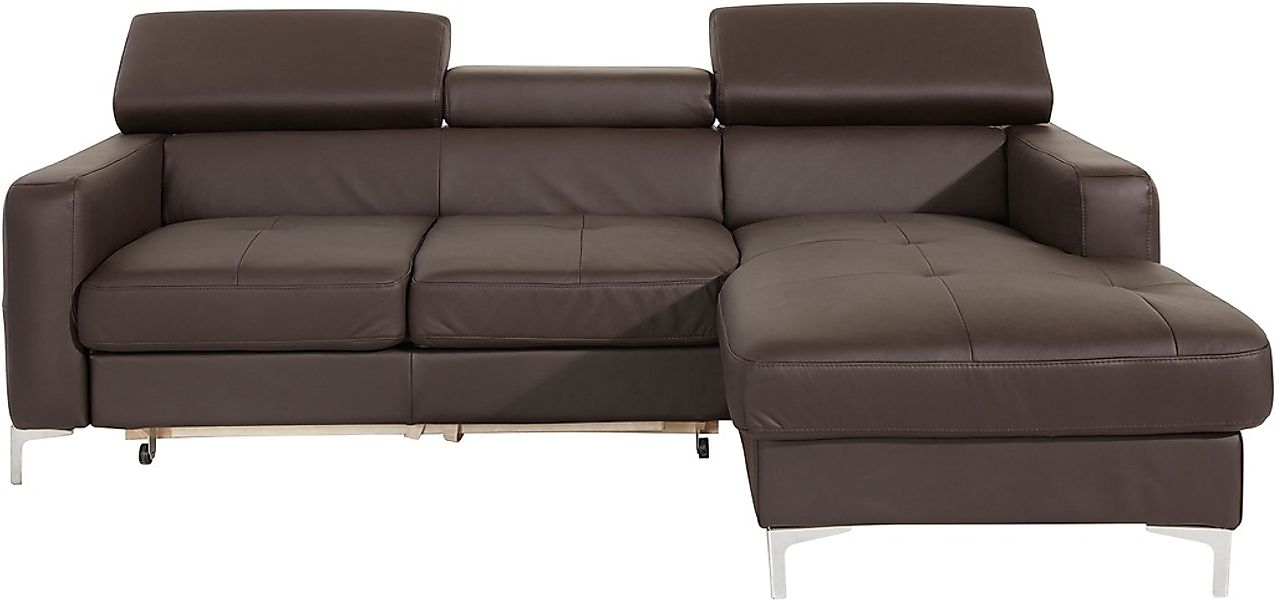 COTTA Ecksofa "Sammy L-Form" mit Kopfteilverstellung, wahlweise mit Bettfun günstig online kaufen