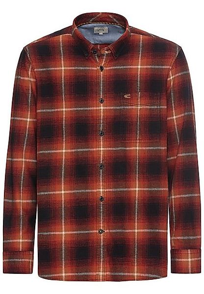 camel active Langarmhemd mit Karomuster Button-Down günstig online kaufen