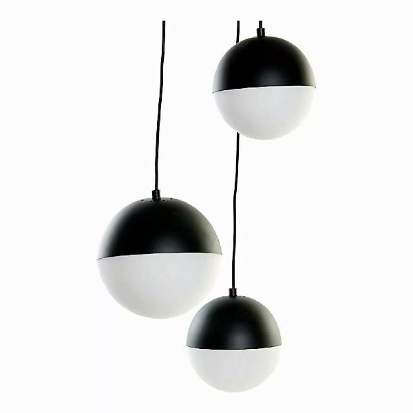 Deckenlampe Dkd Home Decor Weiß Schwarz Metall Kristall 220 V (40 X 40 X 80 günstig online kaufen