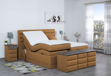 Meisterbetten Boxspringbett Pino (mit Motor, 7-Zonen günstig online kaufen