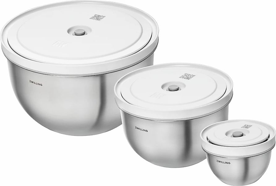 Zwilling Aufbewahrungssystem "Fresh & Save BOWLS" Set, 1 Vakuumschüssel + D günstig online kaufen