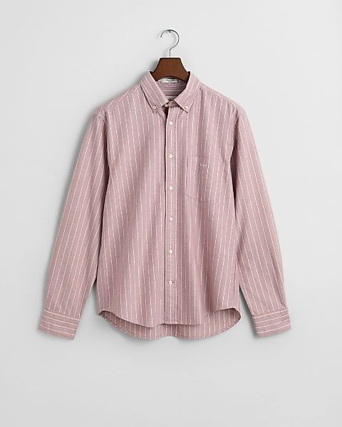 Gant Langarmhemd "REG OXFORD STRIPE SHIRT", unisex, in leichter Oxford-Qual günstig online kaufen