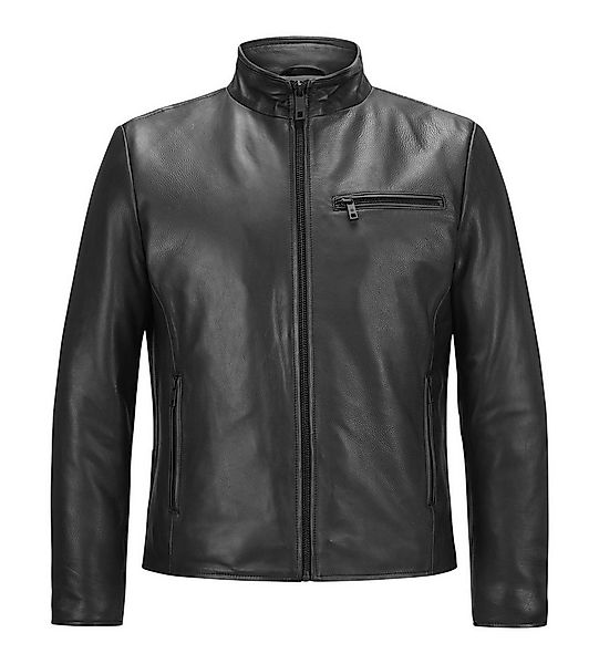 Milestone Lederjacke MSJeffrey robuste Jacke aus Kalbsleder günstig online kaufen