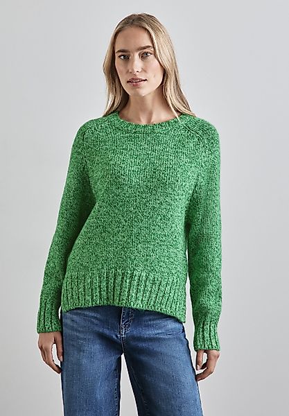 STREET ONE Strickpullover mit Rundhalsausschnitt günstig online kaufen