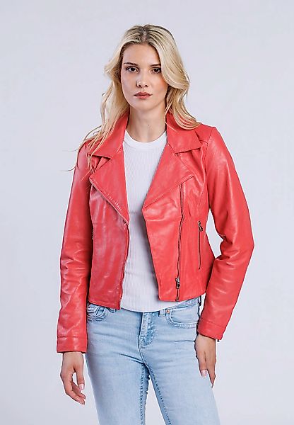 Freaky Nation Lederjacke "Bikerjacket-FN" günstig online kaufen