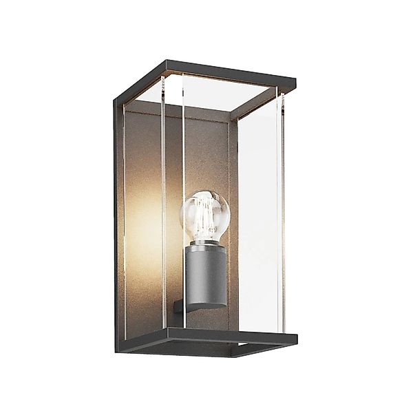 Lucande Wandleuchte Außen Annalea 9616099 Spritzwassergeschützt Modern in S günstig online kaufen