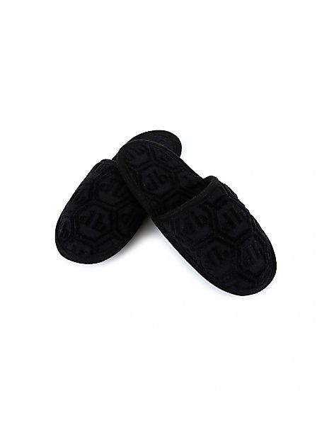 PHILIPP PLEIN Pantoffel "Flat Slippers Hexagon" günstig online kaufen